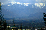 Blick in die Alpen von Hellmonsödt