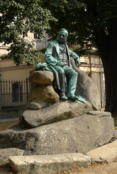 Stifterdenkmal in Linz